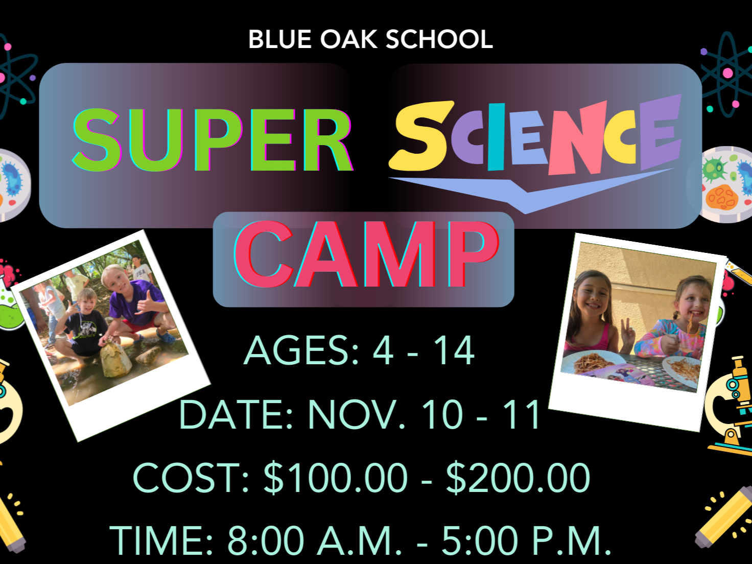 School Year Camps