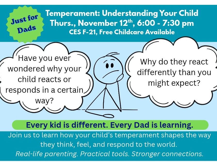 Fall 2026 Parent/Caregiver Programs coming soon!  --- FREE childcare is always available during our Parent/Caregiver programs. Please contact Melissa Deacon at mdeacon@colchesterct.org in advance to sign up your child.