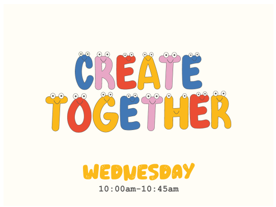 WEE CREATORS PLAYGROUPS (Caregiver + Walking-Toddler)