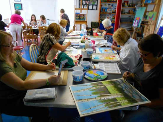 JULY-AUGUST: Woodstock Art Classes (6-8 week sessions)