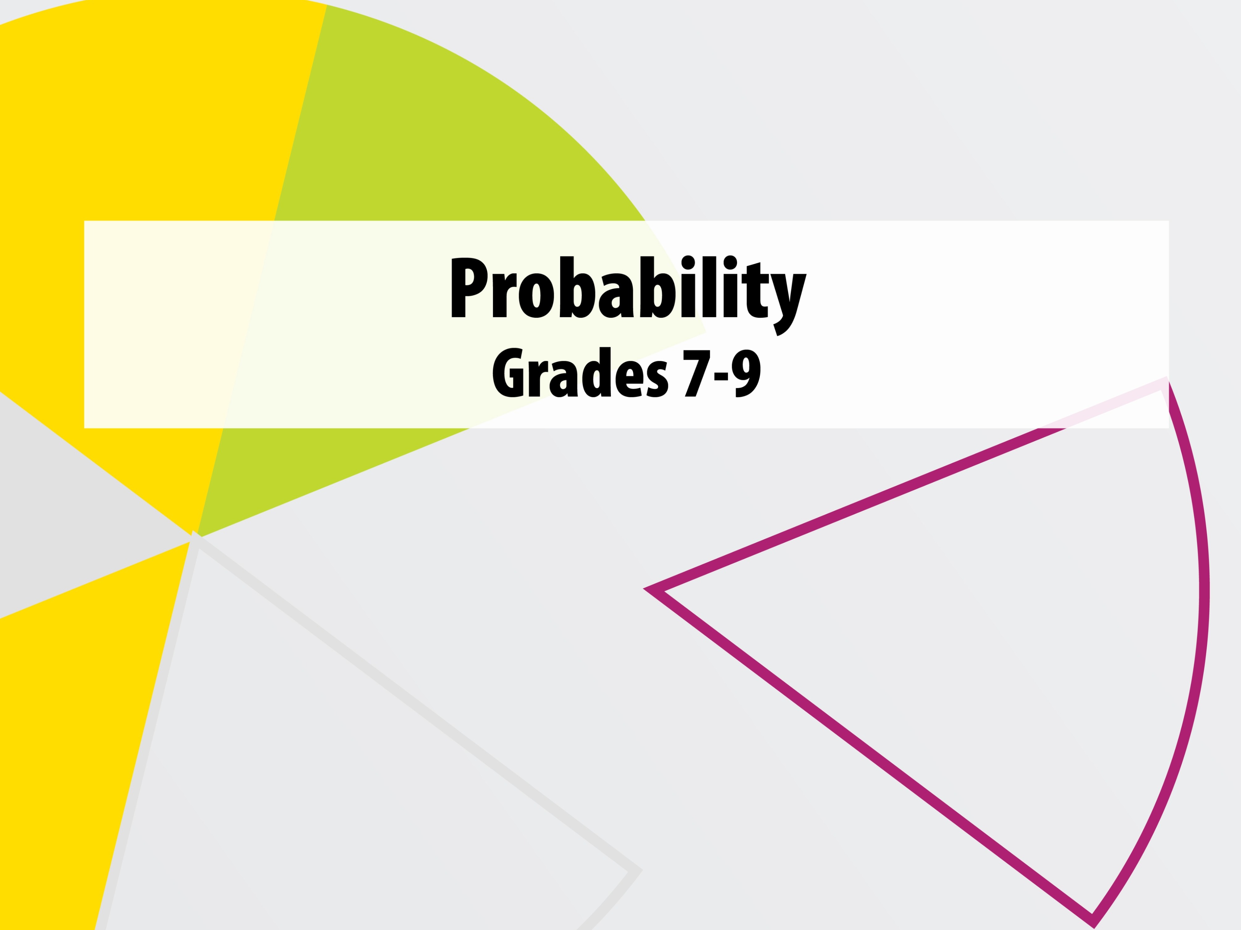 For students entering grade 7 to 9.