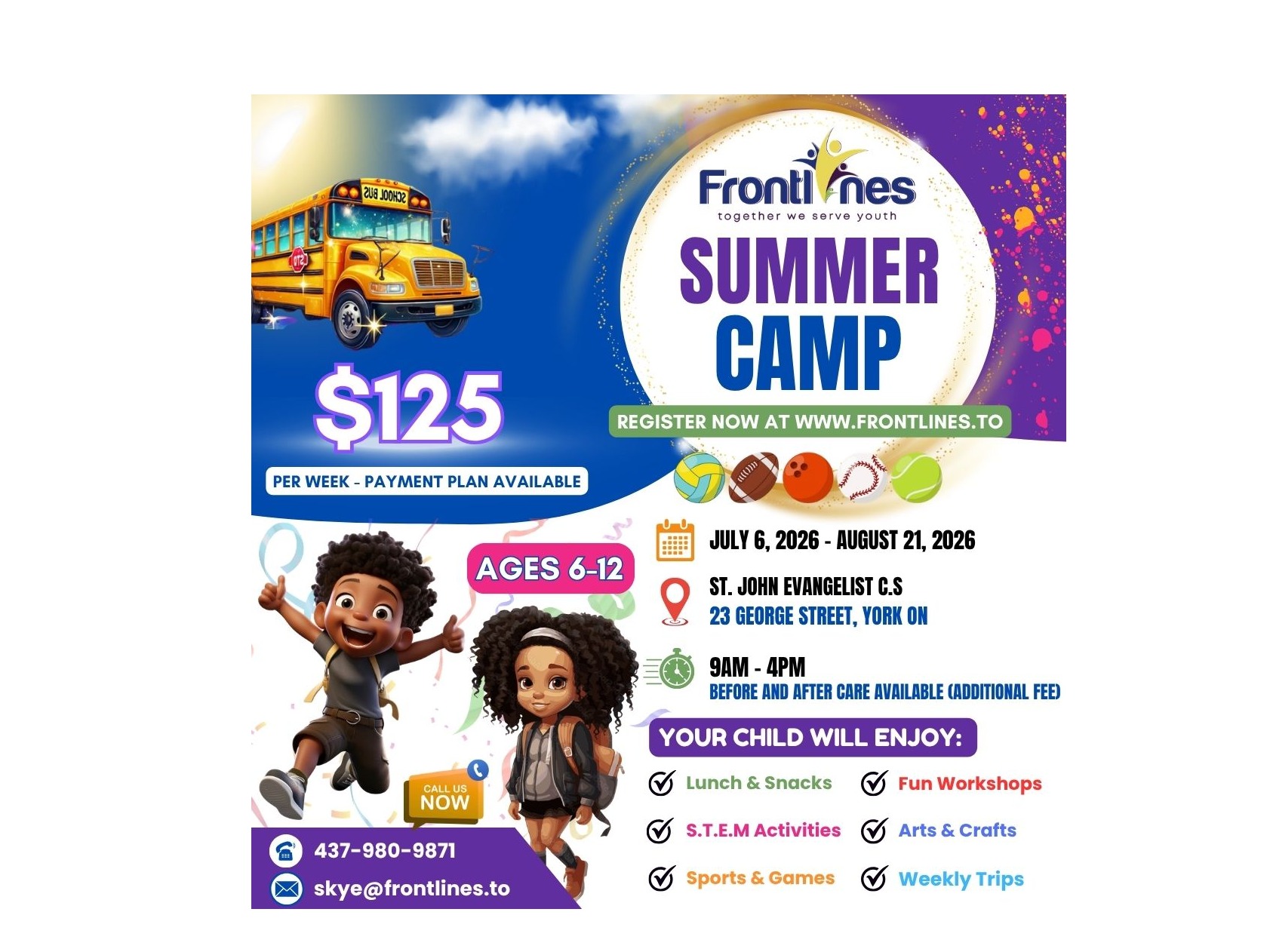 Camp and Summer Events