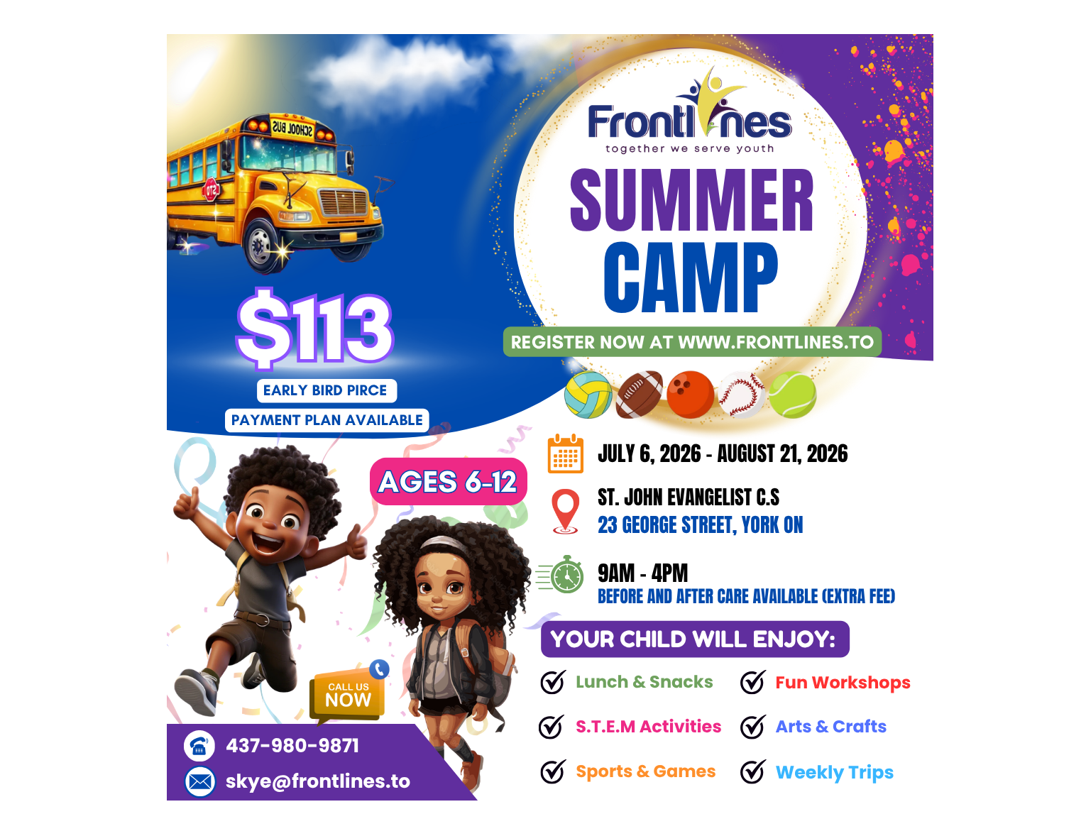 Camp and Summer Events