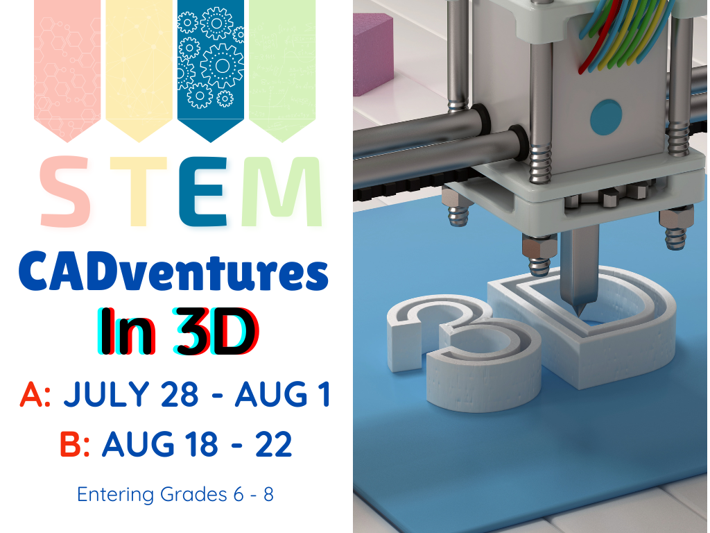 Camps for students entering grades 6 – 8 this September