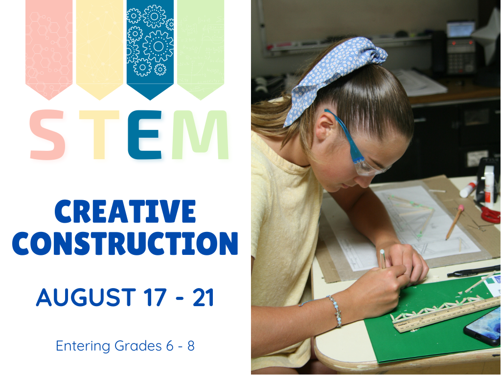 Camps for Students Entering Grades 6 – 8