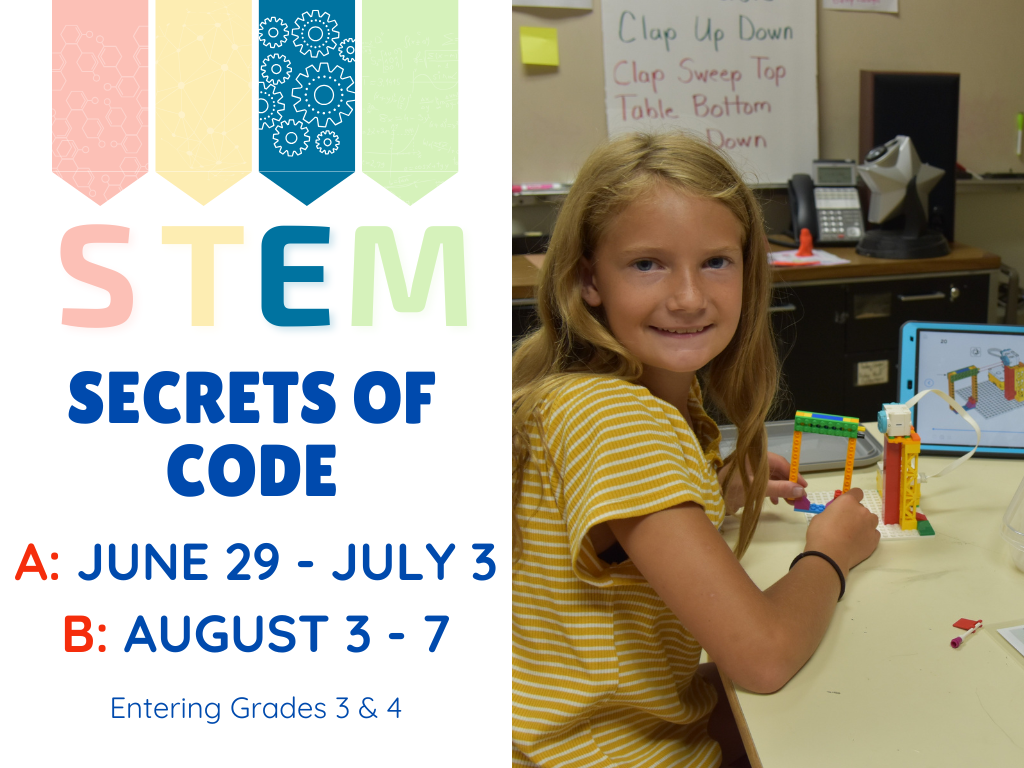 Camps for Students Entering Grades 3 & 4