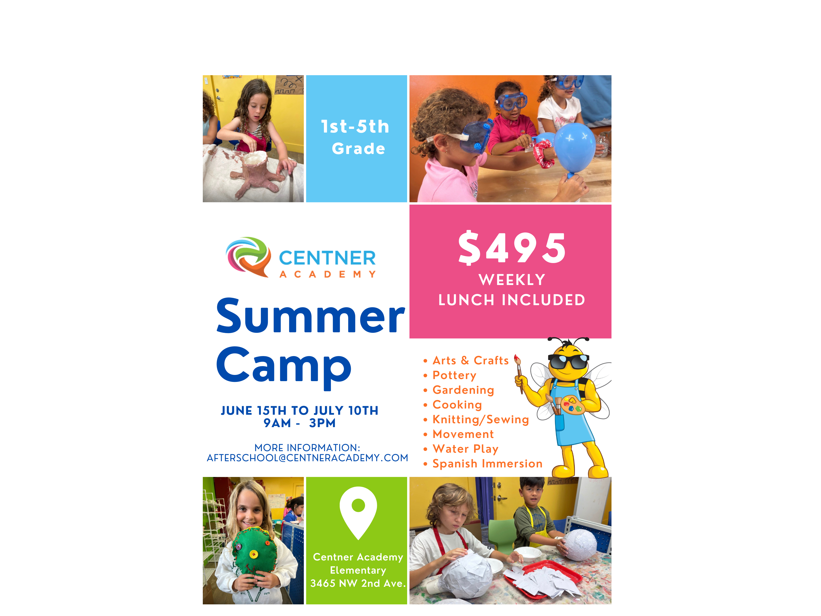 Centner Academy Summer Camp