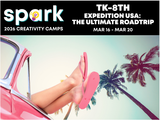 2026 Summer Camps at Spark Creativity Studio & Sonoma Country Day School