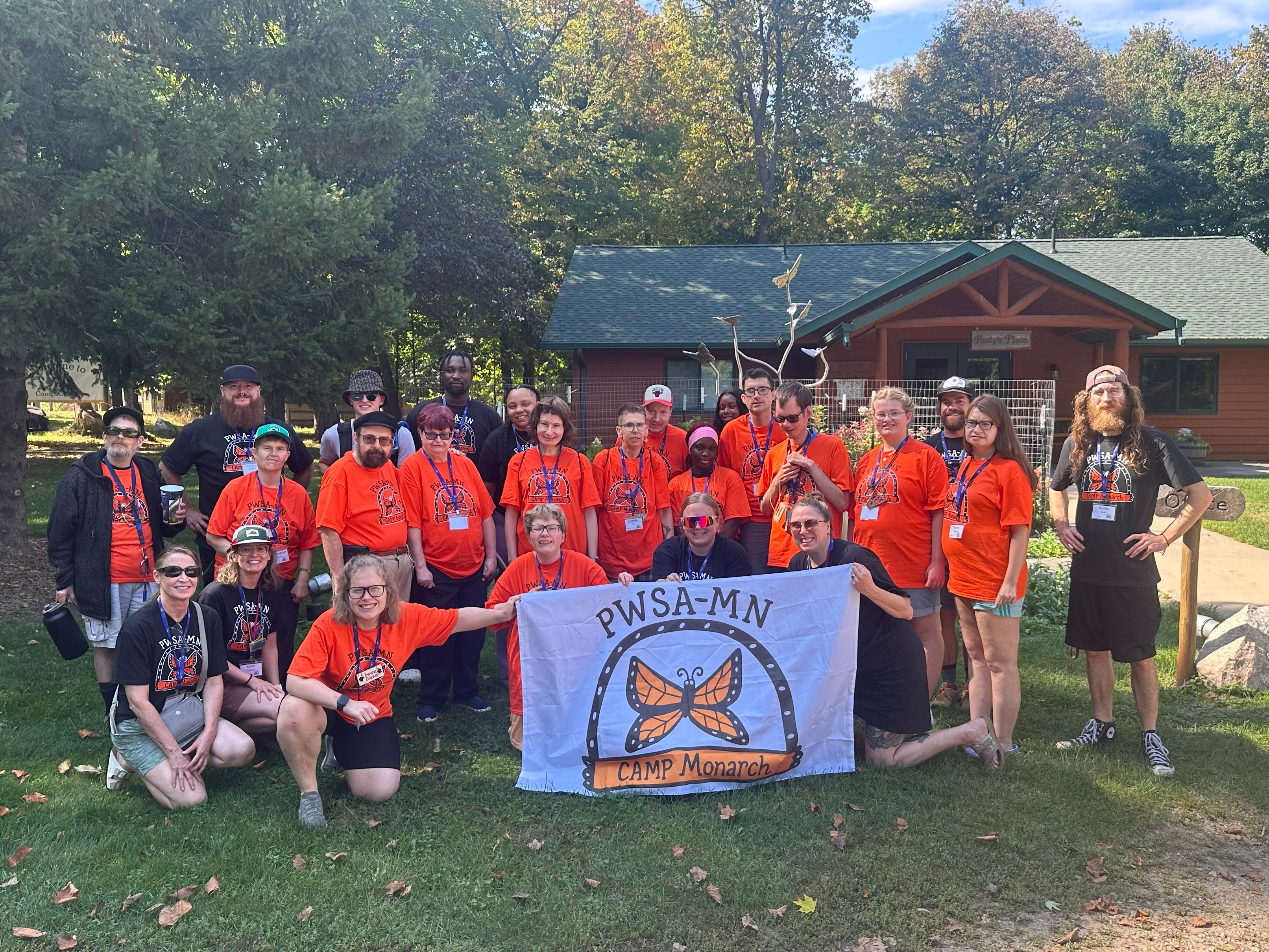 Camp Monarch, sponsored by PWSA of Minnesota - September 15-17, Camp Knutson in Crosslake, MN