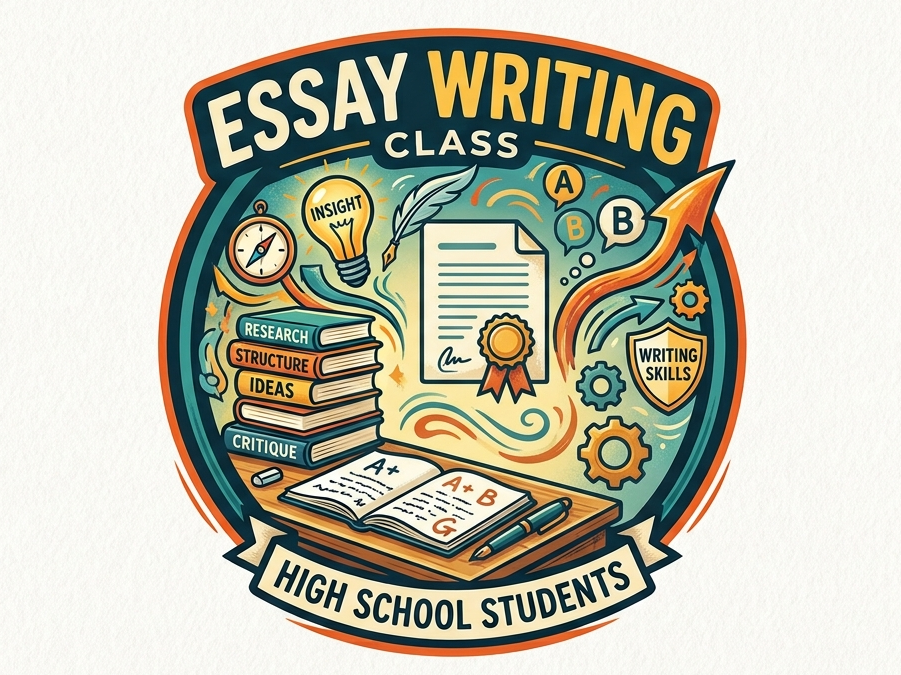 Academic Classes - High School Writing Class (Virtual) - Begins on Tuesday, September 1st &  Middle School Writing Class (Virtual) - Begins on Thursday, September 3rd!!