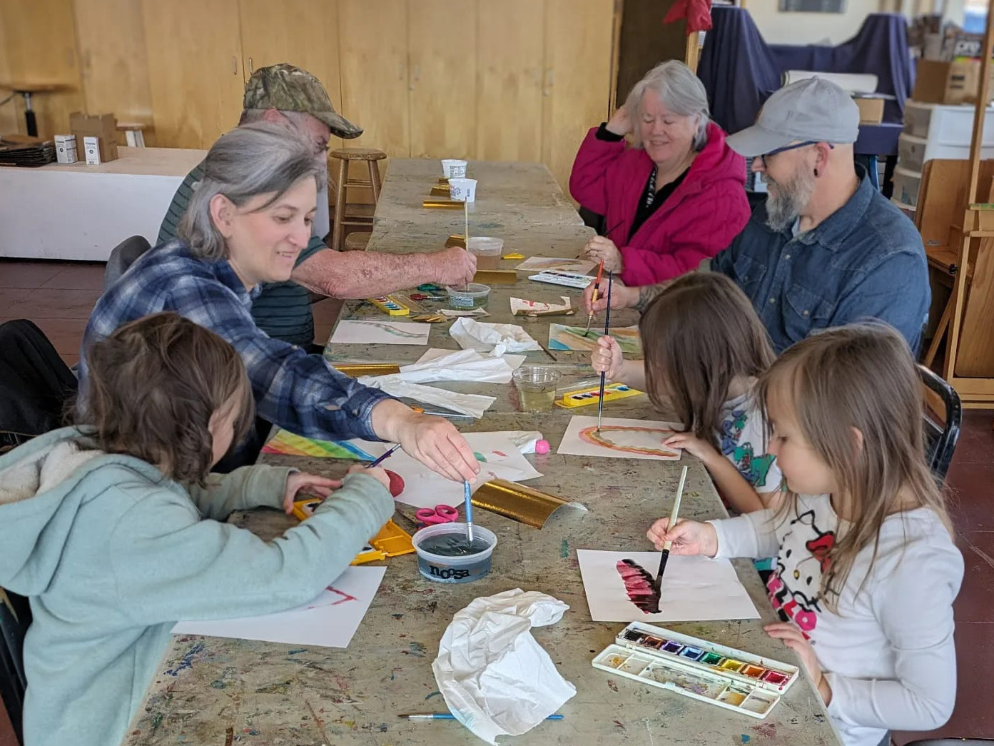 Family and Friends Art Day