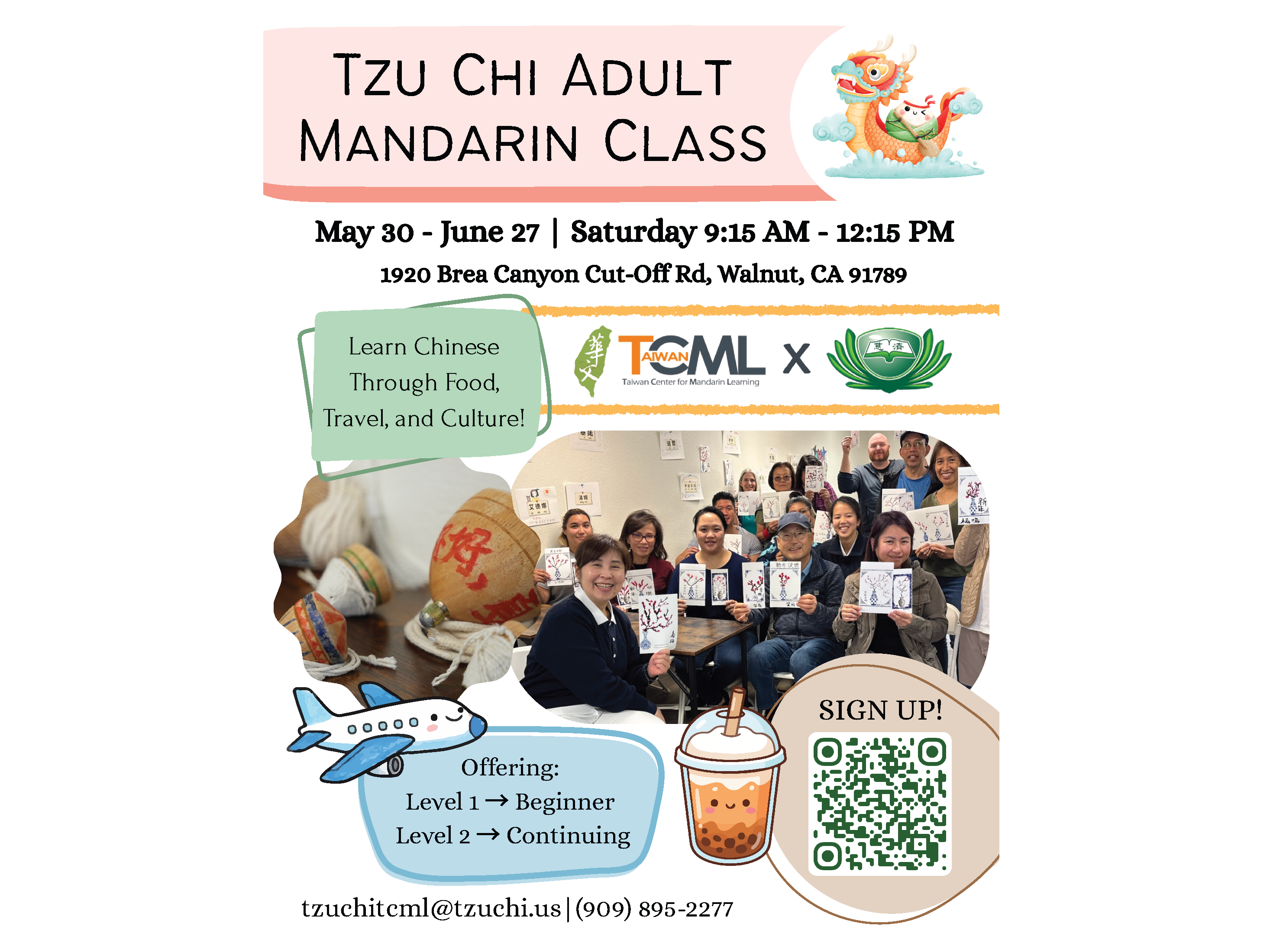 2026 Saturday Summer Camp 夏日週六快樂華語探索營 (Scroll Down for 2026-27 Classes)