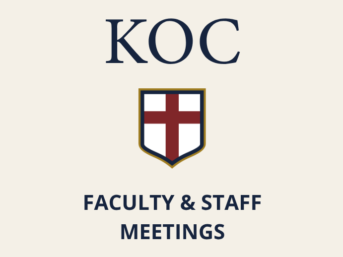 TRINITY FACULTY & STAFF