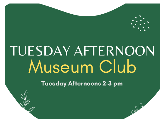 AFTERNOON MUSEUM CLUB (AGES 3-11)