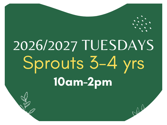 SPROUTS Ages 3-4 yrs