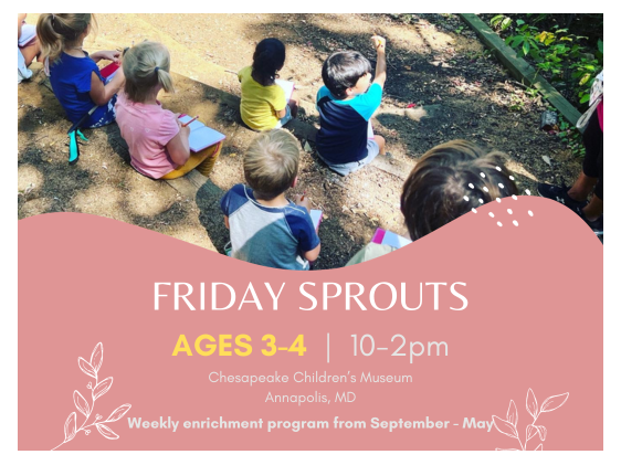SPROUTS (AGES 3-4)
