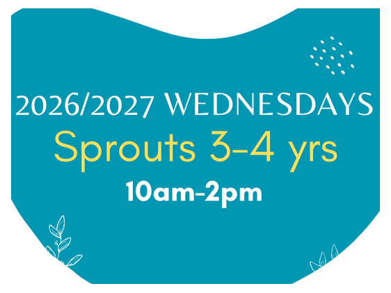 SPROUTS Ages 3-4 yrs